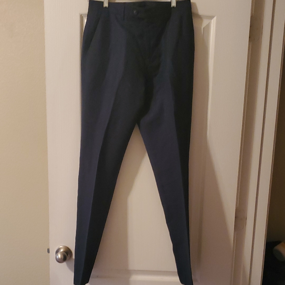 Reiss Men's Dark Blue Dress Pants